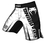 Sparring Fightshorts - Black/White