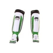 "Green Viper" MMA Shinguards Skintex leather