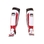 "Red Devil" MMA Shinguards Skintex leather