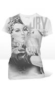 Rosie the Riveter T-Shirt - White