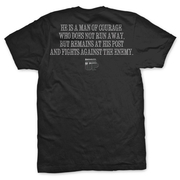 Combat Action Badge Vintage T-Shirt - Black