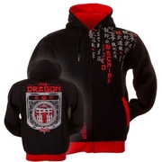 Lyoto Machida signature "Kanji Rain" Hoody - Black