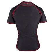 Signature Short Sleeve Tech Top - Black/Black/Red