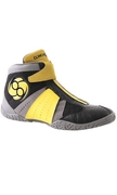 Invincible Wrestling Shoe - Black/Grey/Yellow