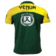 Jose Aldo UFC 156 Walkout Polo - Green/Yellow