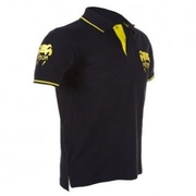 "Style" Polo - Black/Yellow