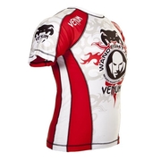 Wand Fight Team "Inferno" Rashguard SS - White
