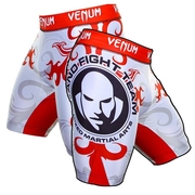 Wand Fight Team "Inferno" Vale Tudo Shorts - White