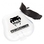 Challenger Mouthguard - Black/White