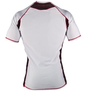 Signature Short Sleeve Tech Top - White/Black/Red