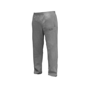 Open Hem Cotton Joggers - Grey