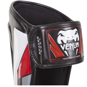 "Elite" Shinguards - Black/Red/White