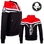 "Sharp Wanderlei" Hoody - Black/Red