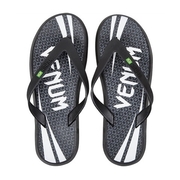 "Challenger" Sandals - Black/White