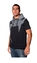 "Attack" Sleeveless Waistcoat Sweater - Black/Grey