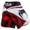 "Sharp" Fightshorts - Ice/Black/Red