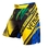 "Wand conflict" Fightshorts - Yelow/Green
