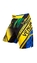"Wand conflict" Fightshorts - Yelow/Green