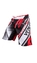 "Wand conflict" Fightshorts - Black/Ice/Red
