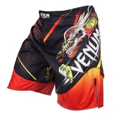 Lyoto Machida "Tatsu King" Fightshorts - Black/Orange