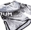 "GALACTIC" FIGHTSHORTS - NEO ICE