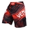 "GALACTIC" FIGHTSHORTS - BLACK/RED