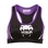"Body Fit" Top - Black/Purple