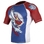 Ninja Falcon Rashguard Short Sleeve - Blue/Red