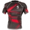 Metaru Rashguard Shortsleeve - Black/Red