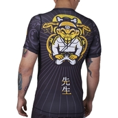 Short Sleeve Rashguard Sensei - Black