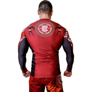 Sparta Rashguard Long Sleeve - Red