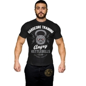 Angry Kettlebells Club T-shirt - Black