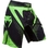 HURRICANE FIGHT SHORTS - BLACK/NEO YELLOW