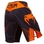 HURRICANE FIGHT SHORTS - BLACK/NEO ORANGE