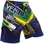 BRAZILIAN HERO FIGHT SHORTS - YELLOW/BLUE/GREEN