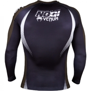 No Gi IBJJF Rash Guard - Long Sleeves - Black/Brown