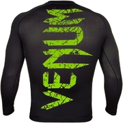 New Giant Rashguard L/S - Black/Green