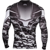 Camo Hero Rashguard - Black/Grey
