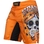 Santa Muerte 2.0 Fightshorts - Orange
