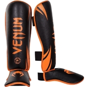 Challenger Shinguards - Black/Orange