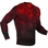Fusion Compression t-shirt - Long Sleeves - Black/Red