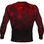 Fusion Compression t-shirt - Long Sleeves - Black/Red